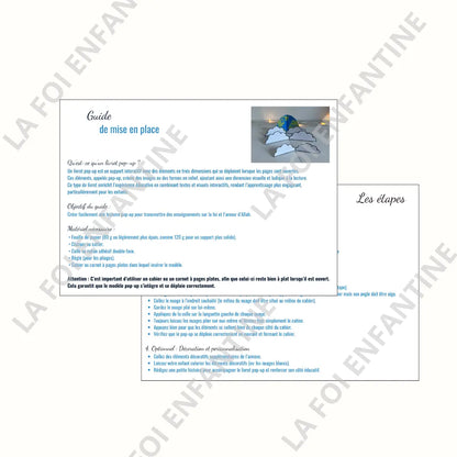 Kit Pop-Up CIEL La Foi Enfantine